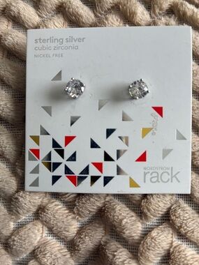 Nordstrom Silver Stud Earrings
